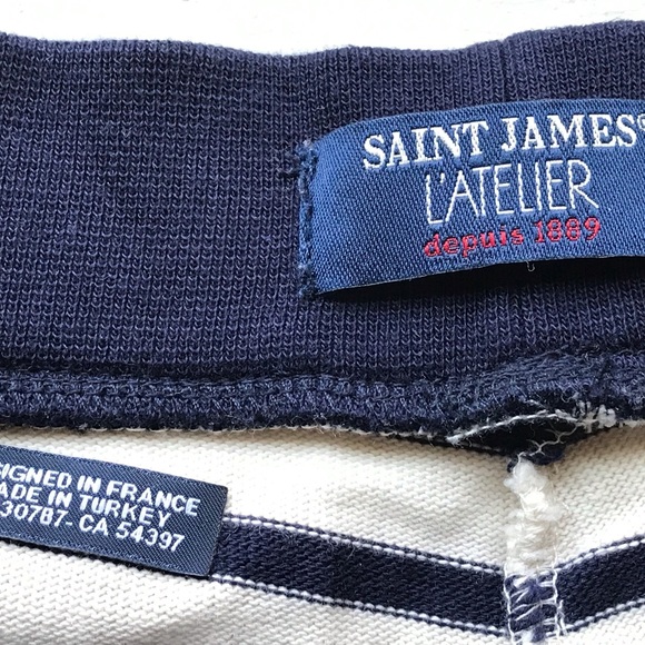 Saint James Seaside Stripe Shorts - Picture 4 of 6